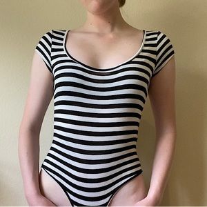 Black and White Bodysuit